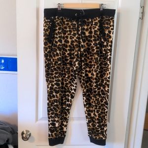 Leopard Print Jogger by New York & Company XL